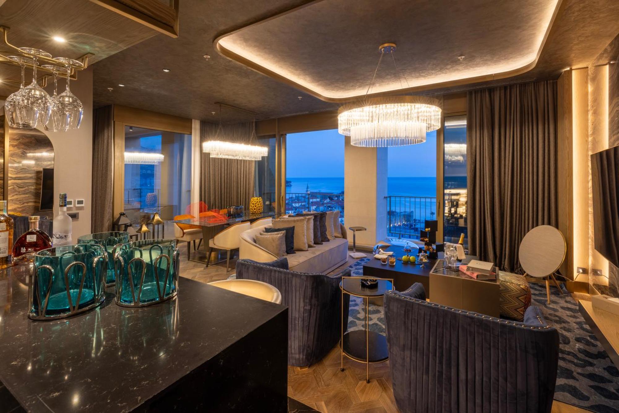 Merit Starlit Hotel & Residences Budva Exterior foto